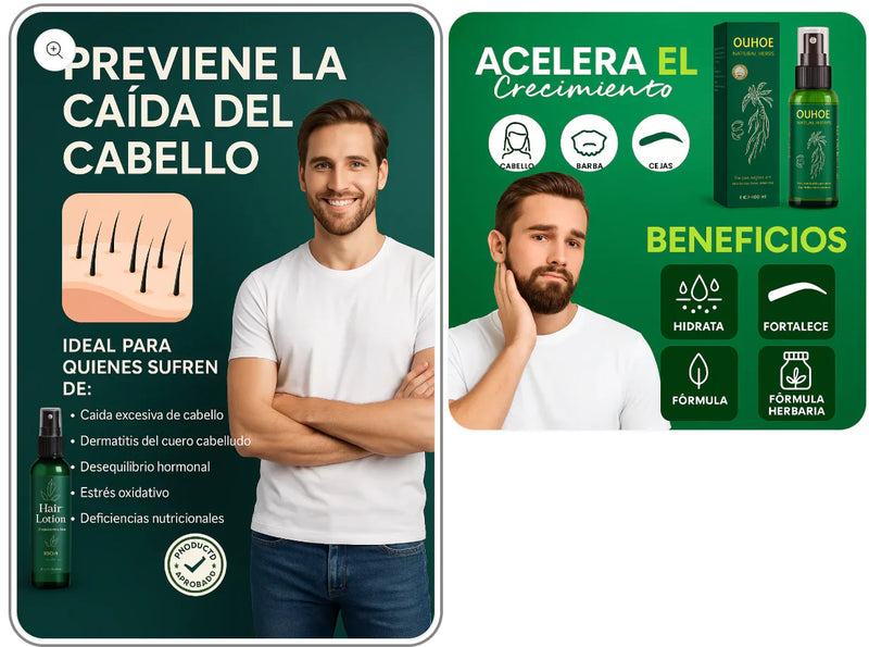 VitalHair© Recupera tu confianza desde la raiz en 2 semanas