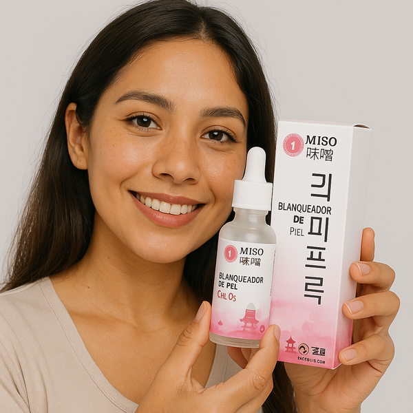 Blanqueador Hialurónico MISO™ el secreto para una piel sana y libre de manchas