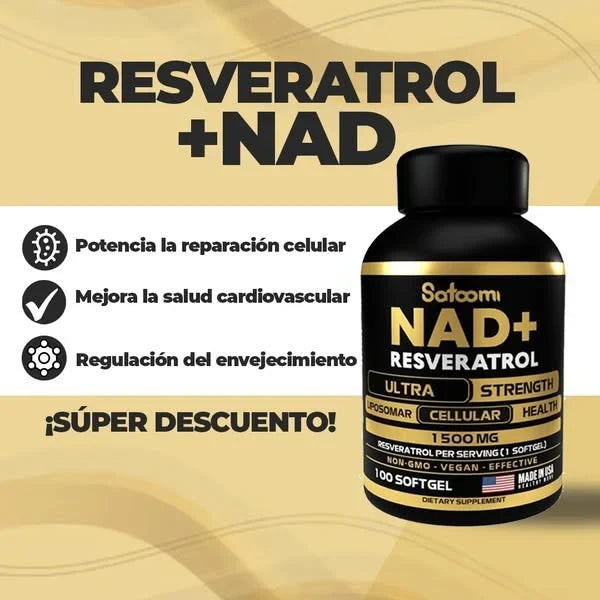 Nad©+RESVERATROL 100CAP