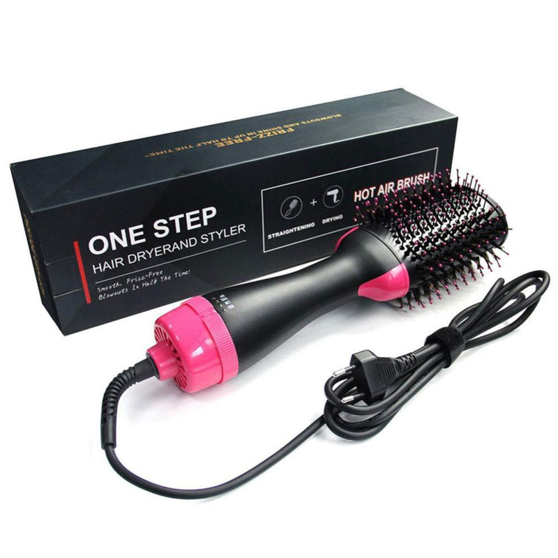 Cepillo 3 en 1 One Step Secador, Plancha y Rizadora - Mr Utilidades