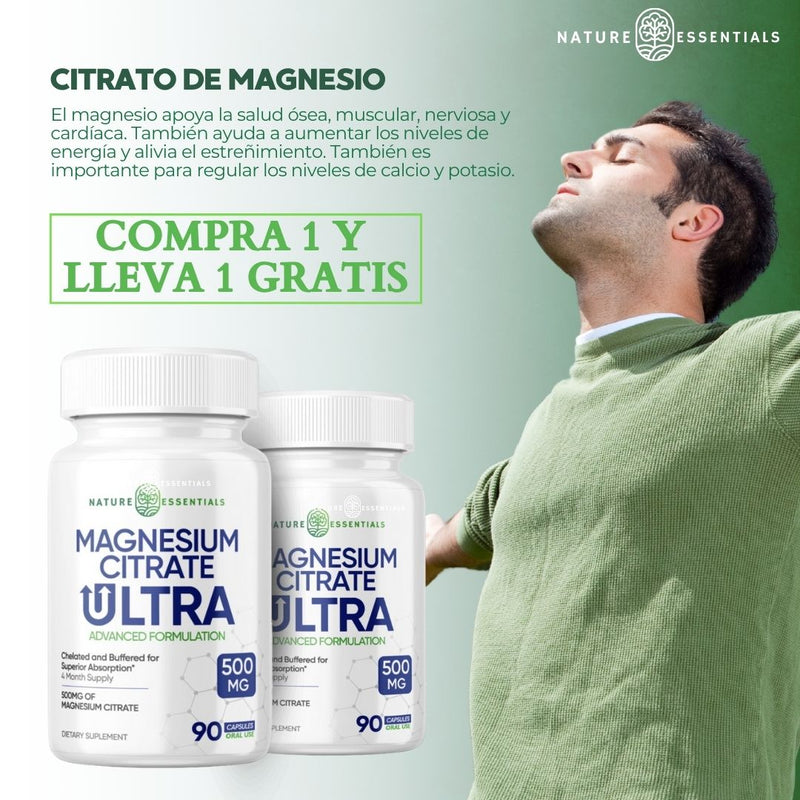 Citrato de Magnesio: Compre 1 Recibe 1 GRATIS - Mr Utilidades
