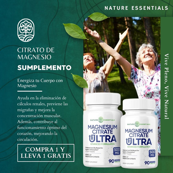 Citrato de Magnesio: Compre 1 Recibe 1 GRATIS - Mr Utilidades