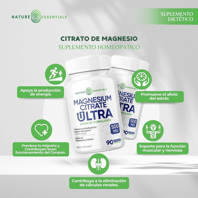 Citrato de Magnesio: Compre 1 Recibe 1 GRATIS - Mr Utilidades