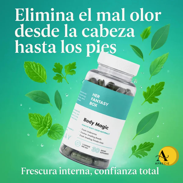 BODY MAGIC 30CAP. ADIÓS AL MAL OLOR