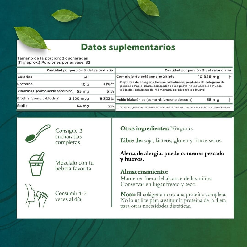 MultiColageno Nature Essentials - Compre 1 Recibe 1 GRATIS M2 - Mr Utilidades