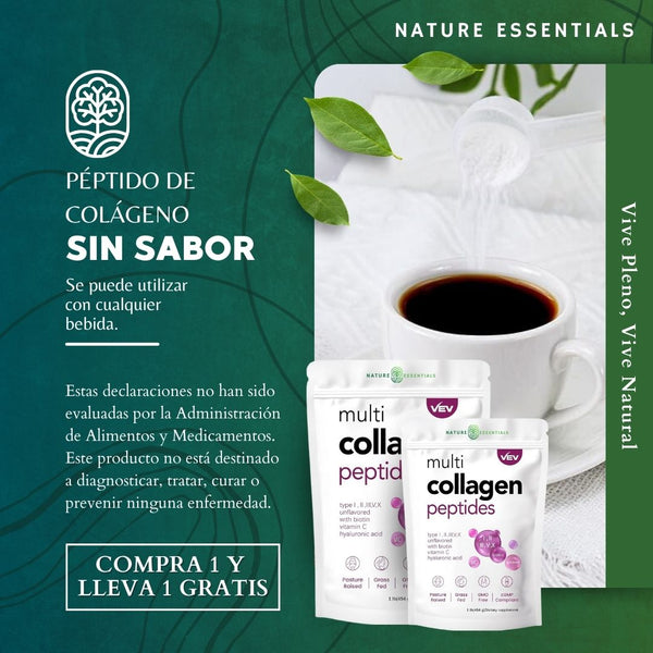 MultiColageno Nature Essentials - Compre 1 Recibe 1 GRATIS M2 - Mr Utilidades