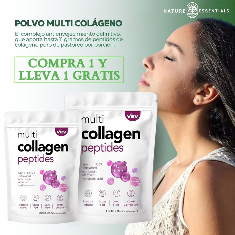 MultiColageno Nature Essentials - Compre 1 Recibe 1 GRATIS M2 - Mr Utilidades