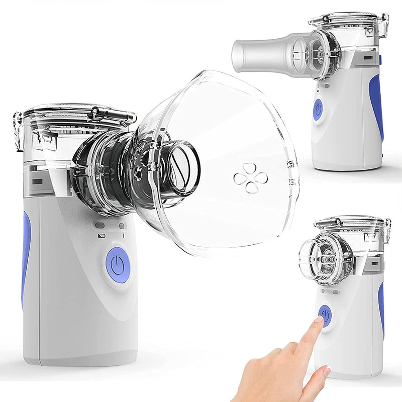 NEBULIZADOR PORTÁTIL ULTRASÓNICO 🫁 MESH AIRCARE PRO®️ (PEDIÁTRICO Y PARA ADULTOS) - Mr Utilidades